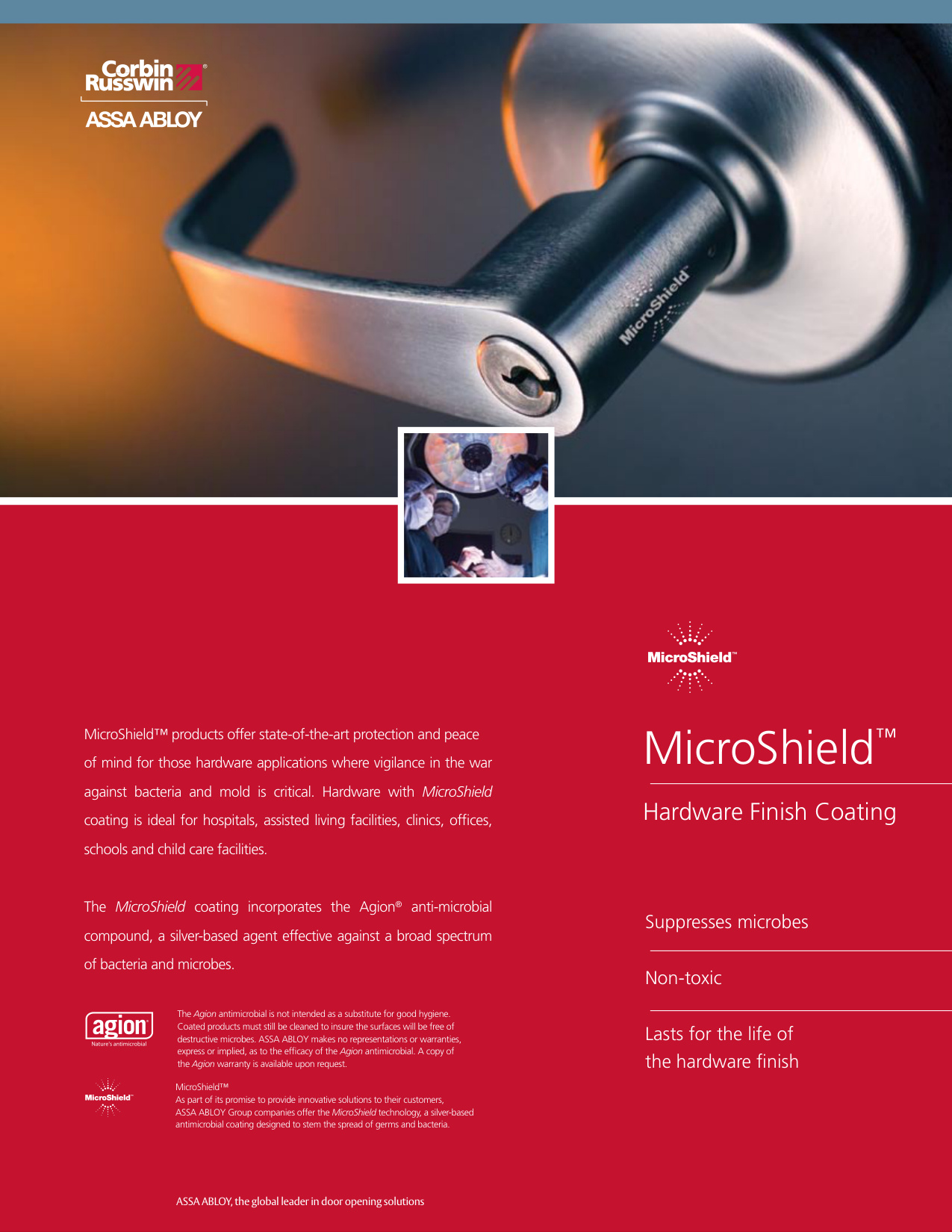 Corbin Russwin MicroShield Specification Sheet | Door Forensics
