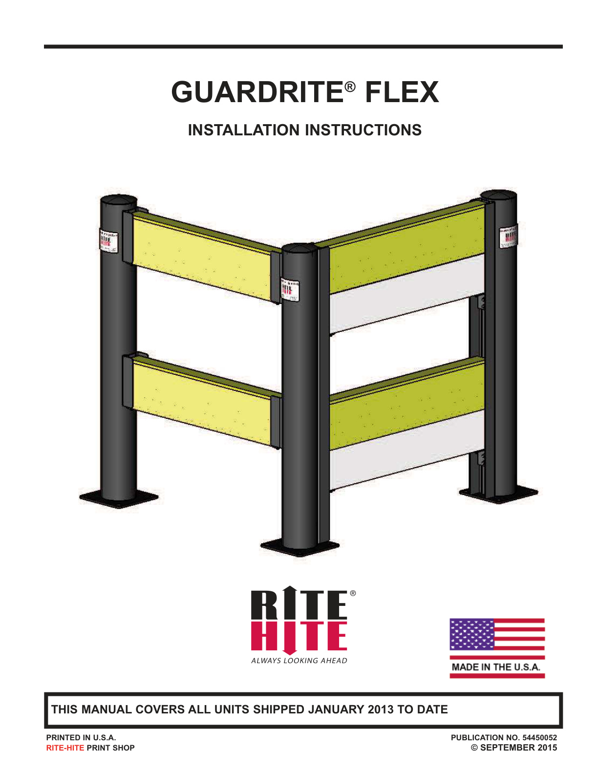 Rite-Hite GuardRite Flex Installation Manual | Door Forensics