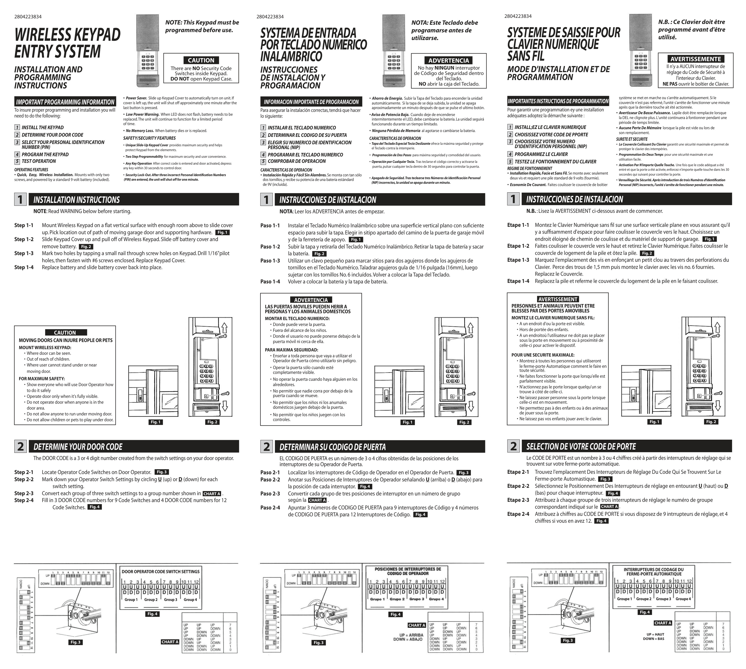 Dcd300 Keypad Programme Instructions.pdf Wireless Keypad Entry System Programming Guide | Door Forensics
