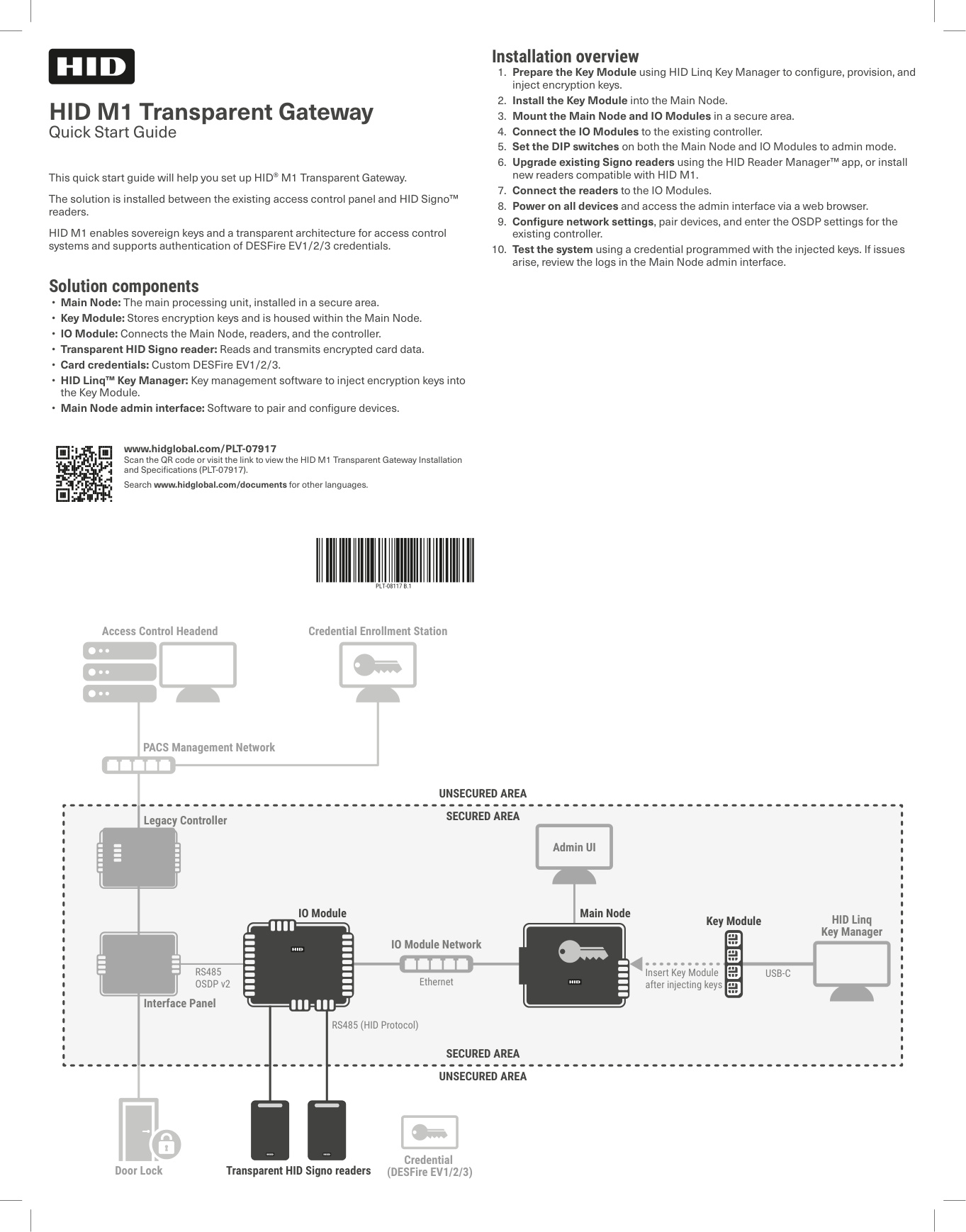 HID M1 Quick Start Guide | Door Forensics